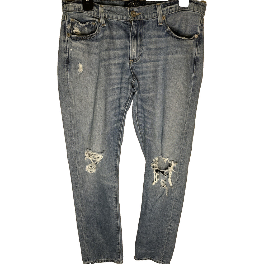 Lucky Brand Sienna Slim Boyfriend Jeans Women's 6/28 Mid Rise Denim 32x28‎